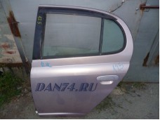 Дверь задняя левая б/у оригинал Toyota Yaris / Vitz (99-05)