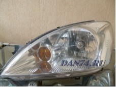 Фара передняя левая б/у оригинал дефект Mitsubishi Lancer 9 (03-07)