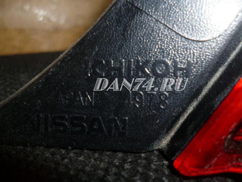 Фонарь Nissan BlueBird Sylphy (03-05) правый задний в крыло б/у оригинал | Ниссан Блюберд Силфи | 3400 руб. | 4978R [ Оригинал: 4978R ]