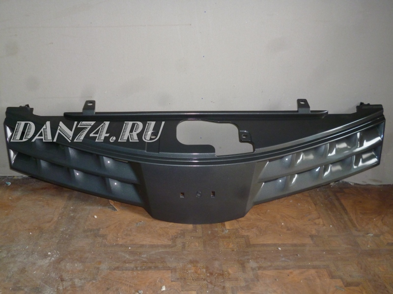 Решетка радиатора Nissan Note E11 (06-09) цельная серебристый металлик левый руль | Ниссан Ноут | 2500 руб. | DS07293GAN